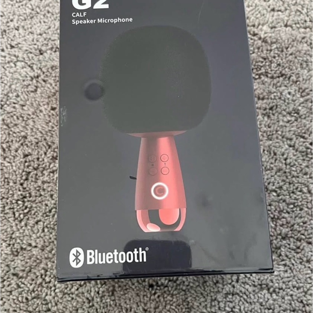 G2 Bluetooth Speaker Microphone - Black and Pink